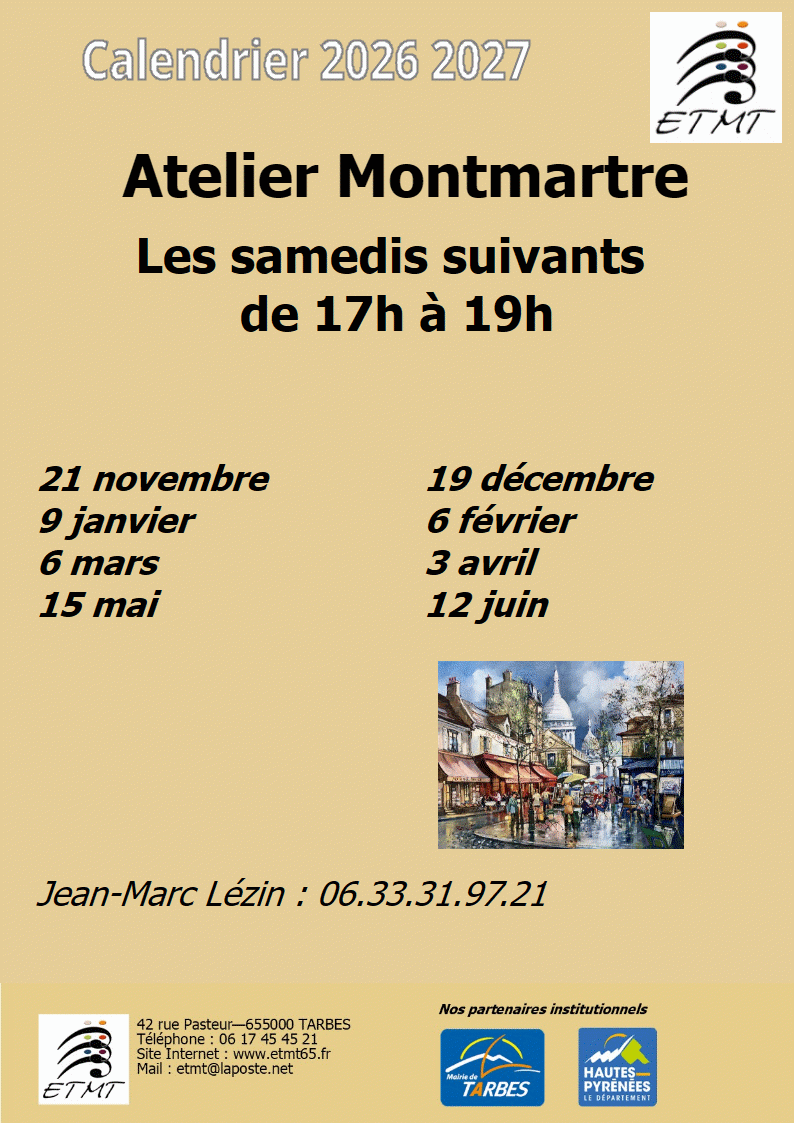 CalendrierMontmartre2026
